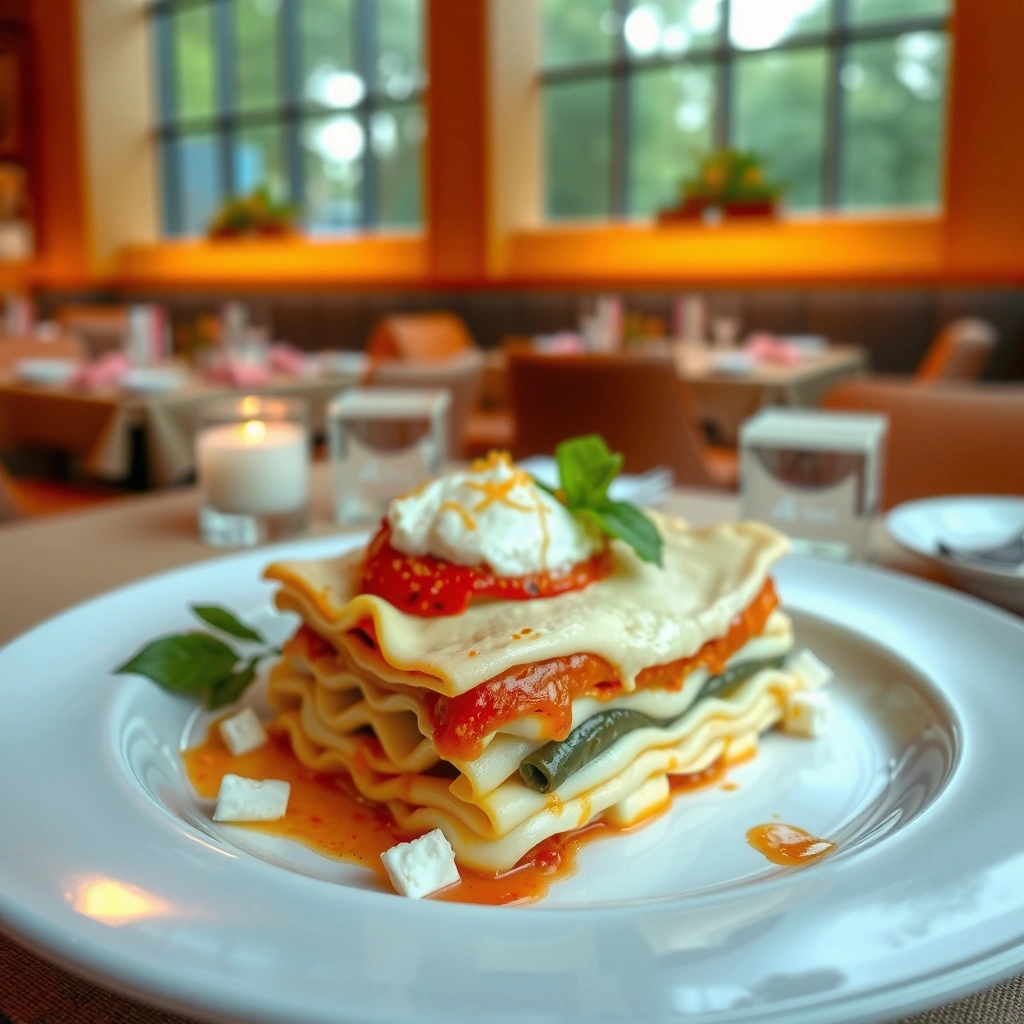 Lasagna - lasagna with cottage cheese recipe