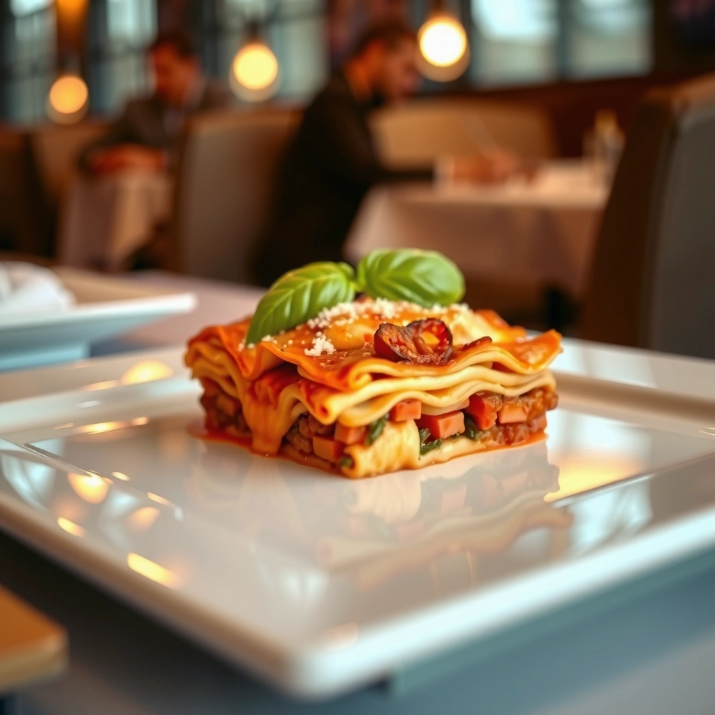 Lasagna Assembly - lasagna recipe food