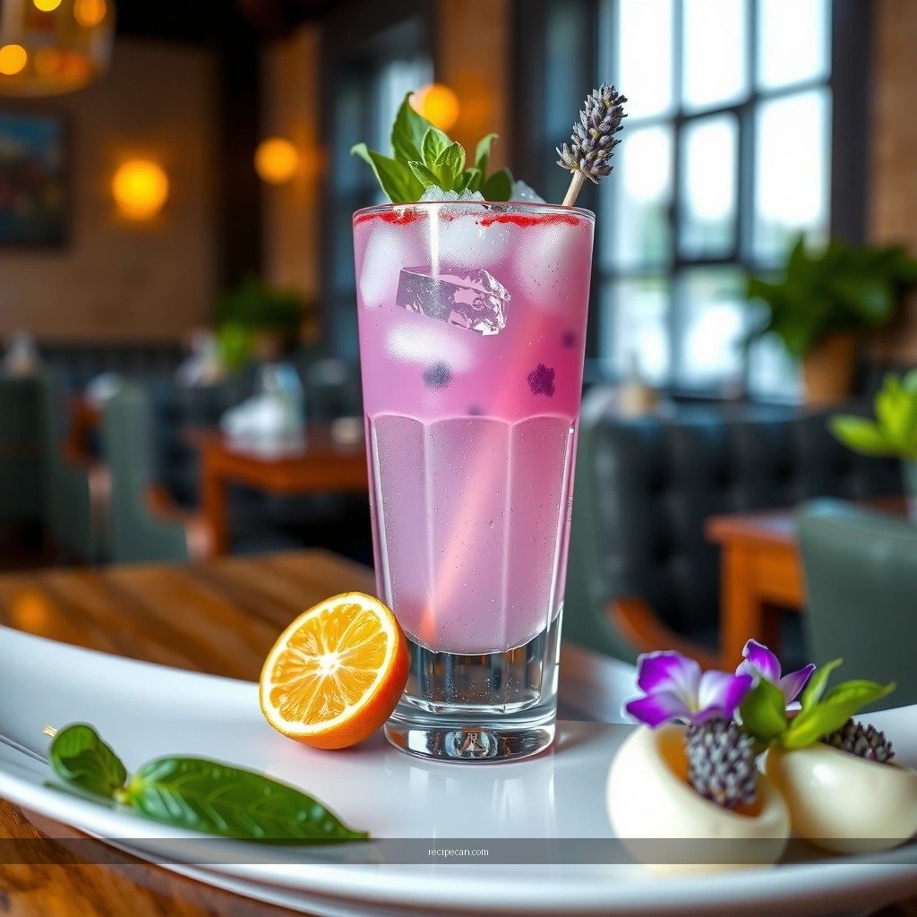 Lavender Mojito - lavender mojito recipe