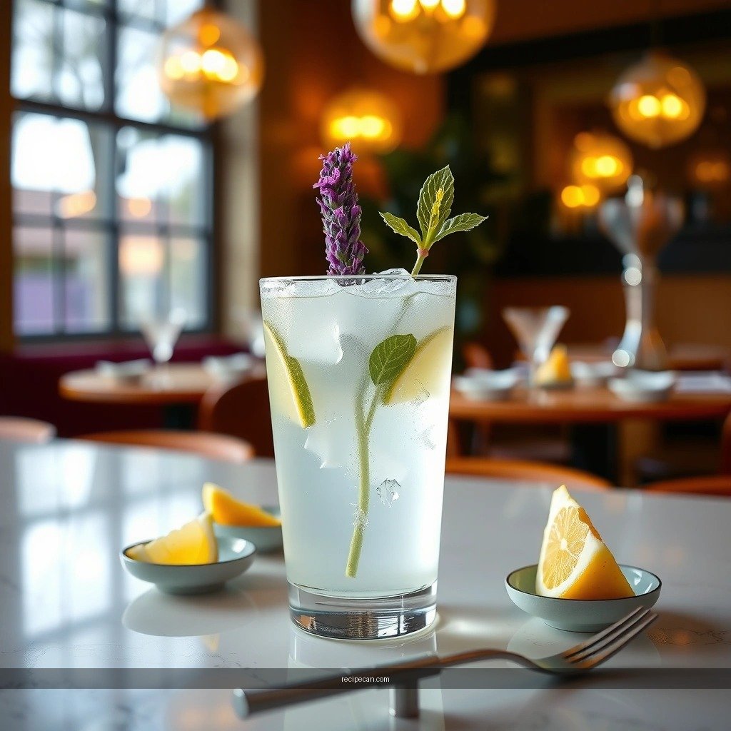 Lavender Syrup - lavender mojito recipe
