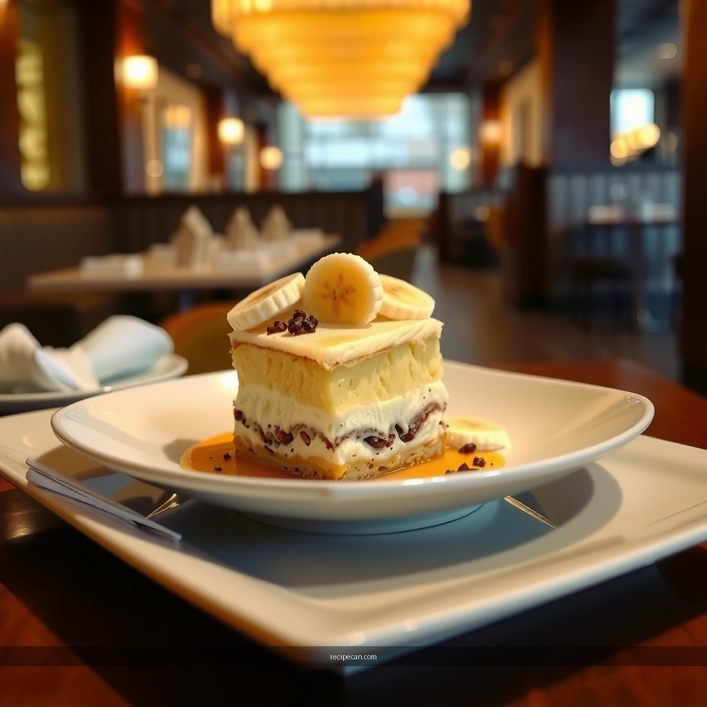 Layer - recipe for not your mama's banana pudding