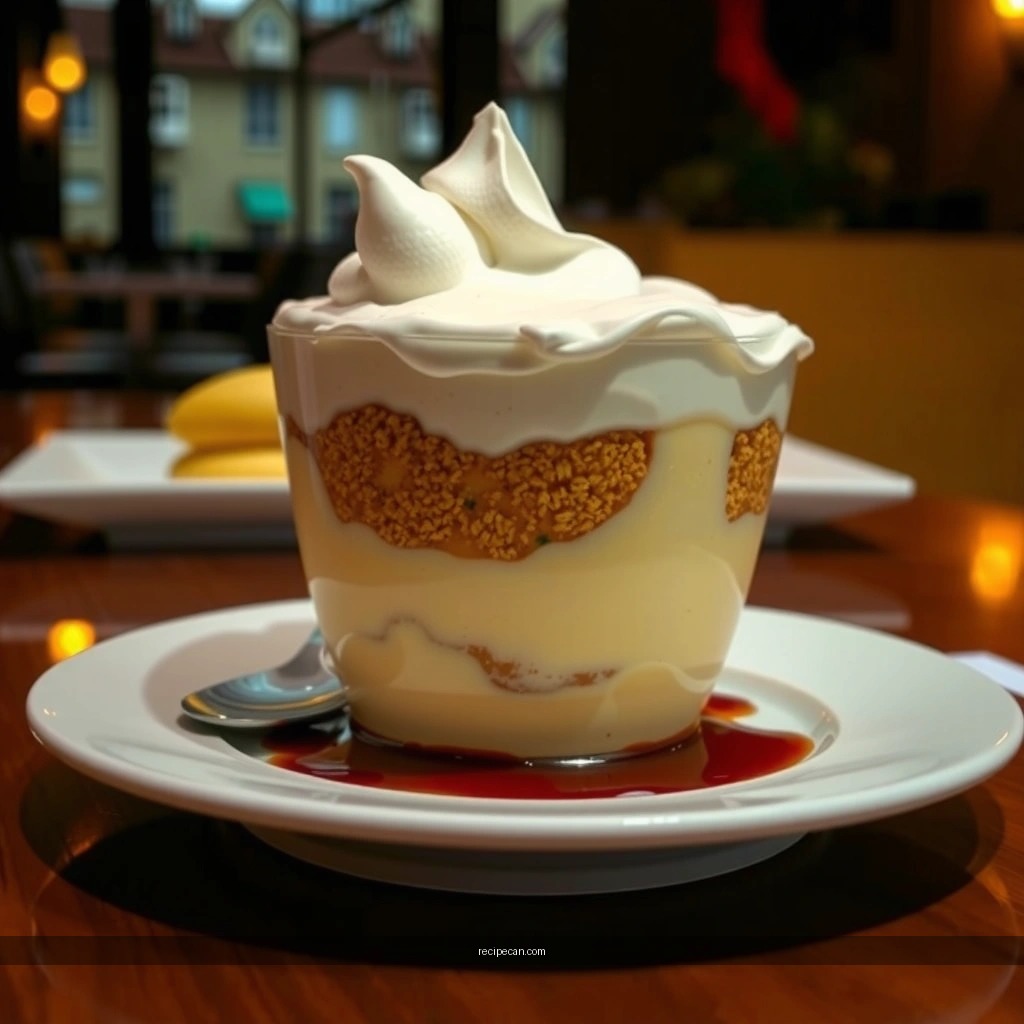 Layering - banana pudding with meringue topping recipe