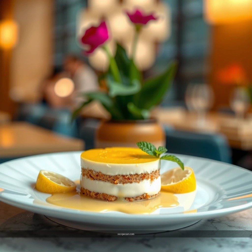 Lemon Cream Layer - recipe for lemon tiramisu