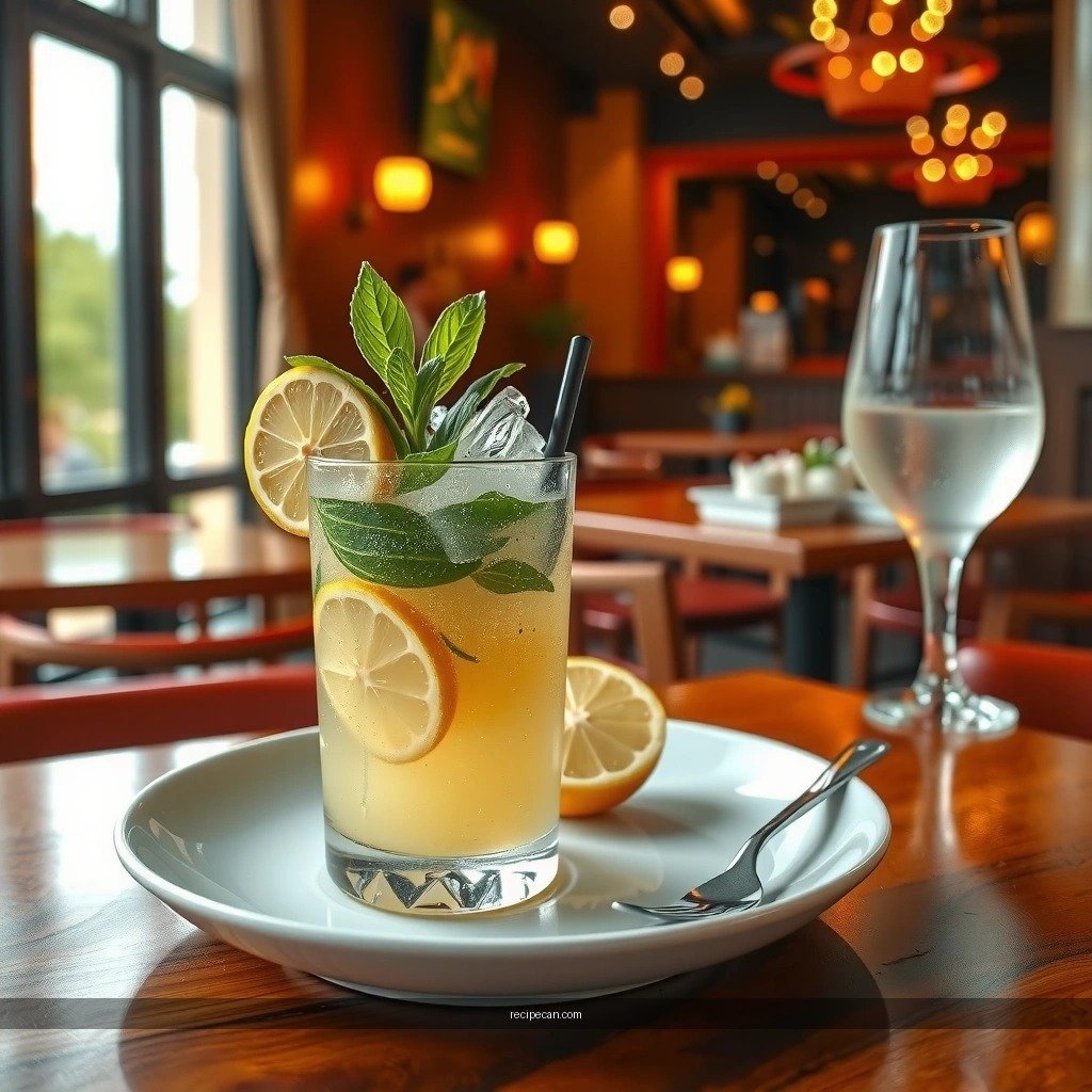 Lemon Mojito - lemon mojito recipe