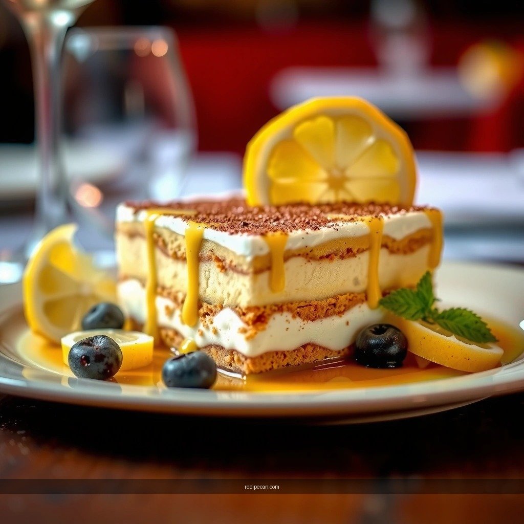 Lemon-Soaked Ladyfingers - recipe for lemon tiramisu