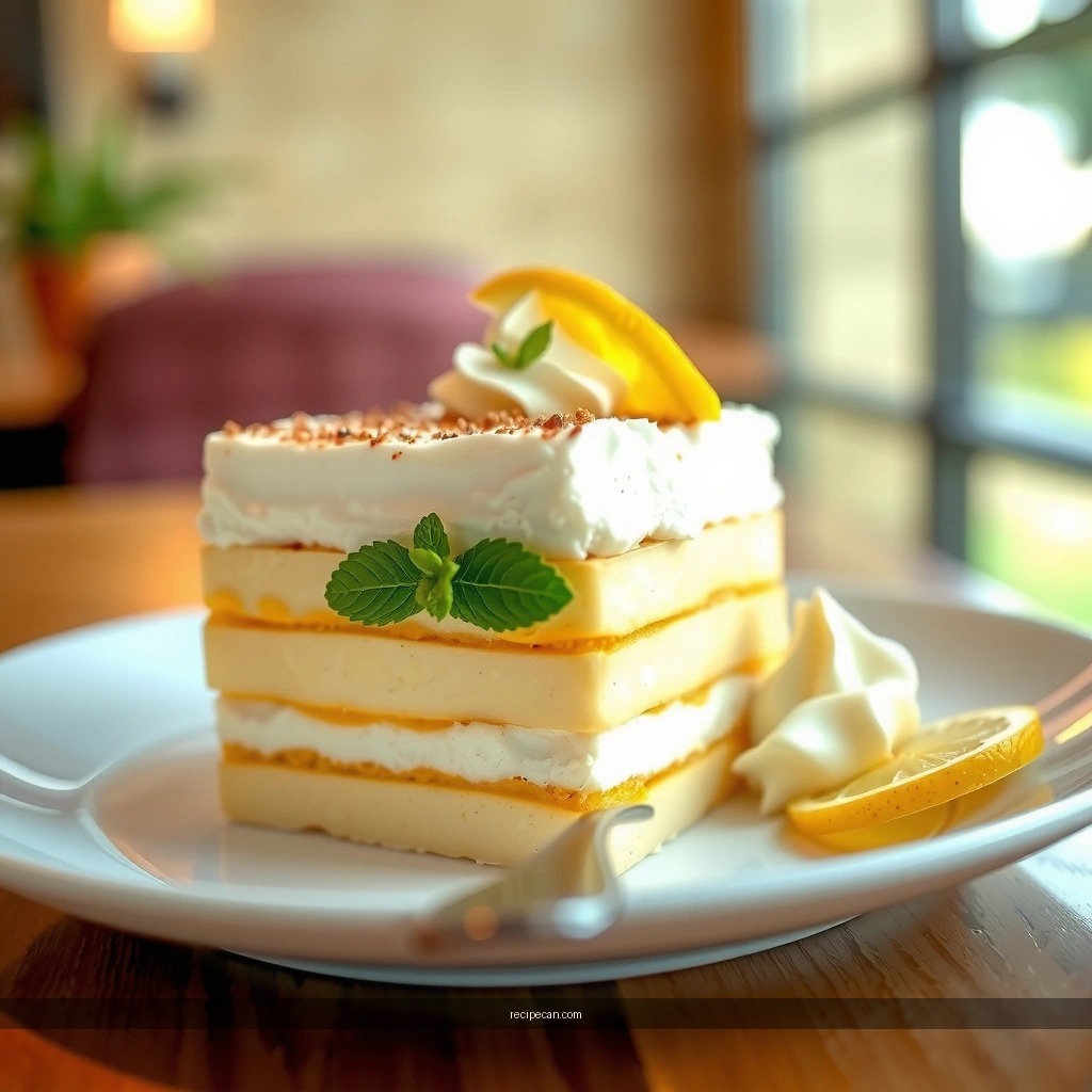 Lemon Tiramisu - tiramisu recipe lemon