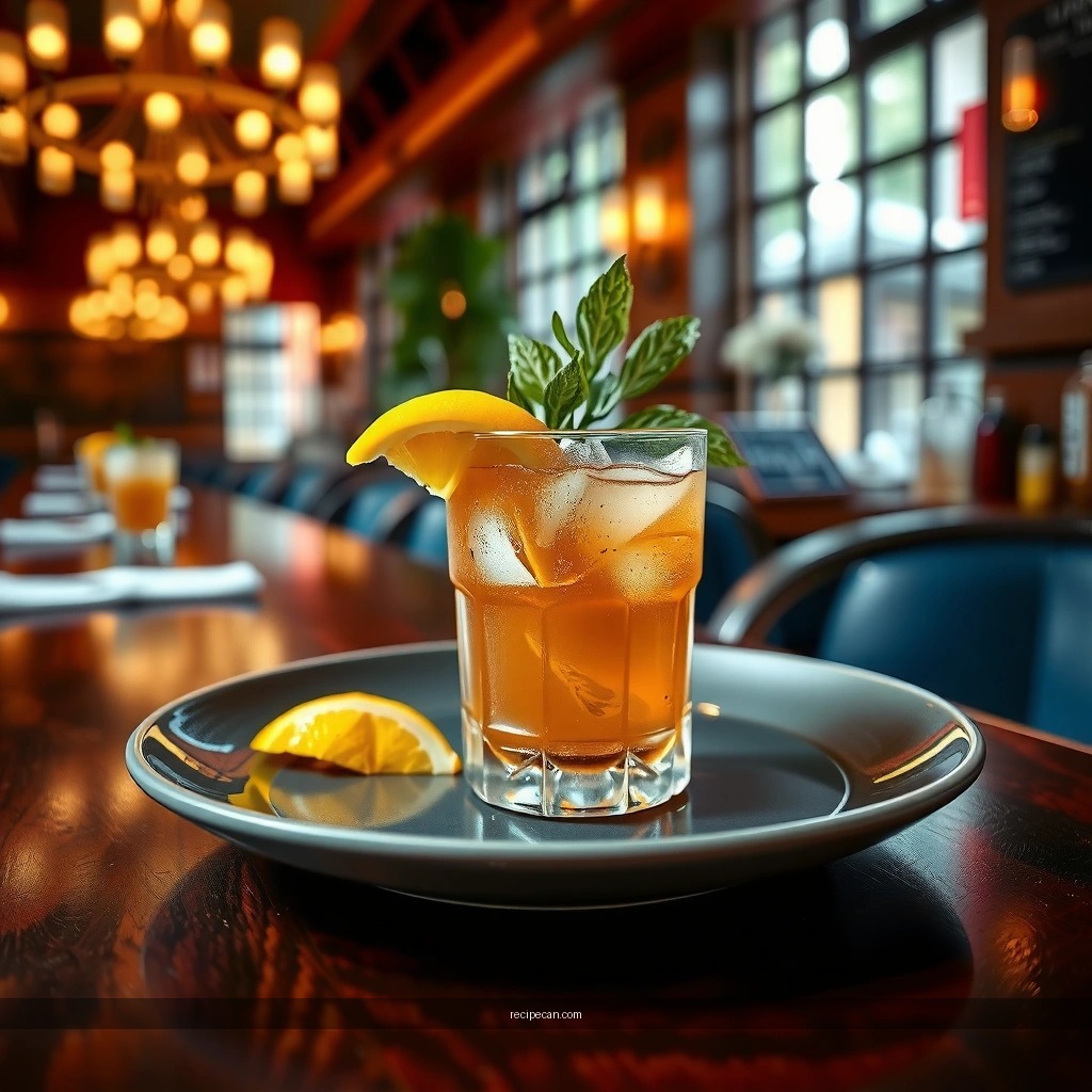 Long Island Iced Tea - recipe for long island iced tea