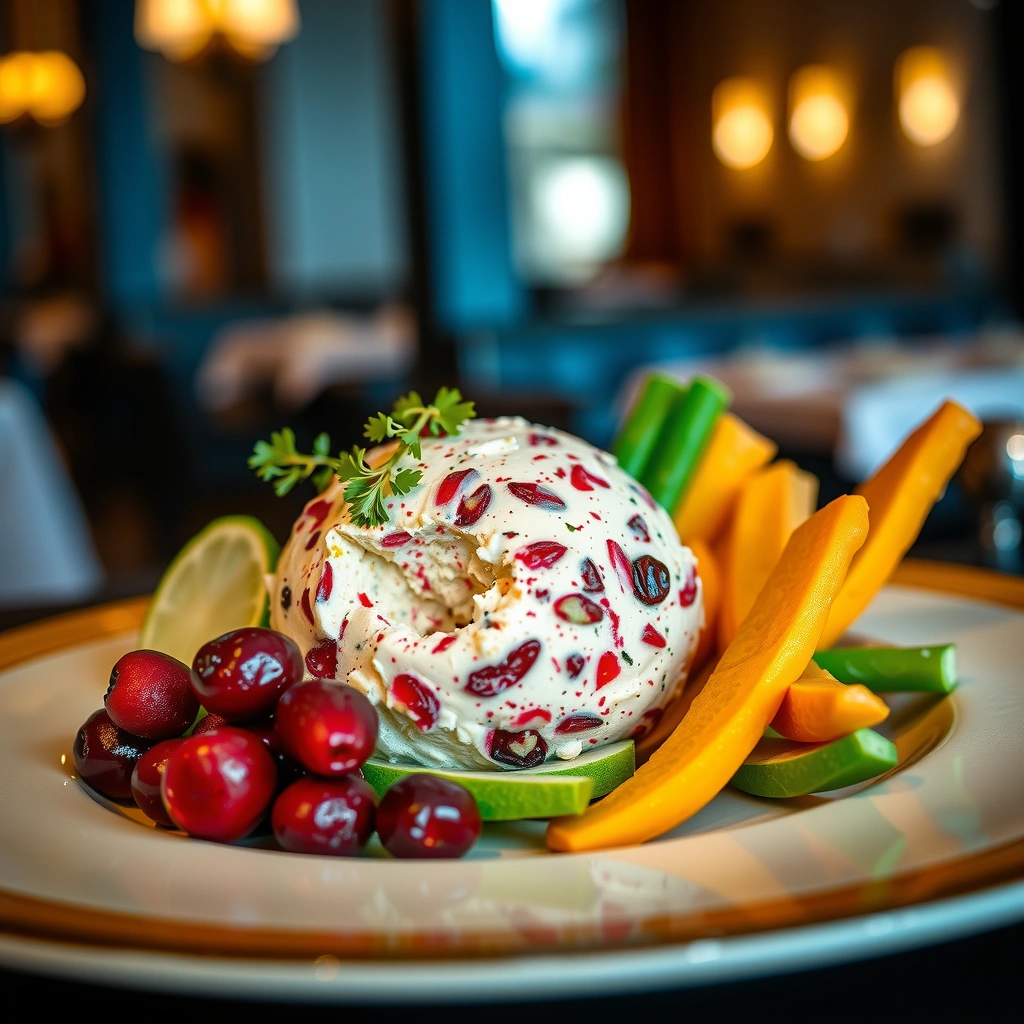 Make It Ahead - cranberry cheese ball recipe