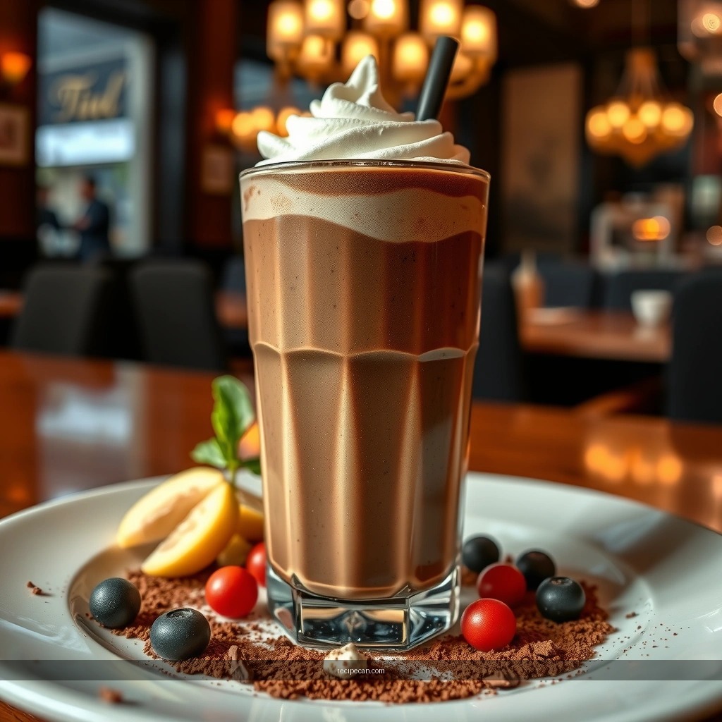 Make It Extra Chocolate - ninja slushie chocolate milkshake recipe