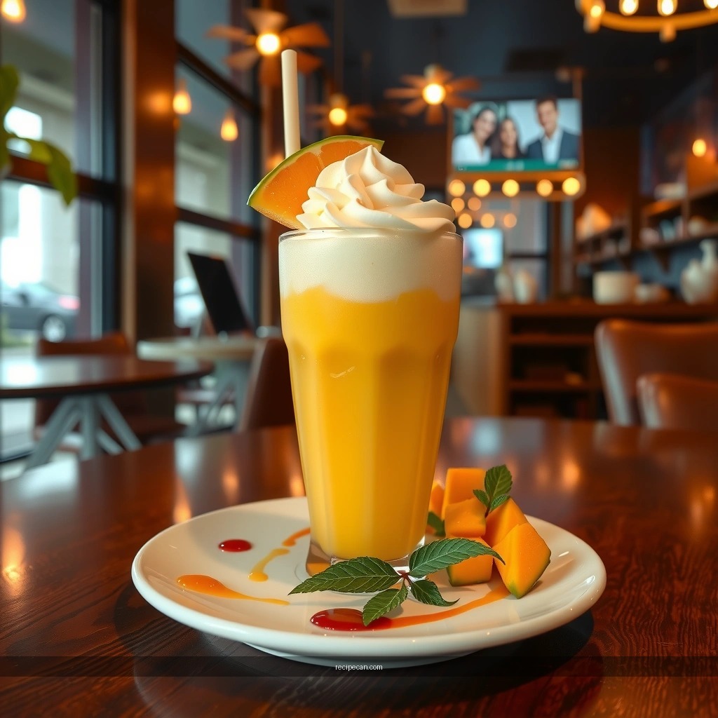 Mango - milkshake recipe mango