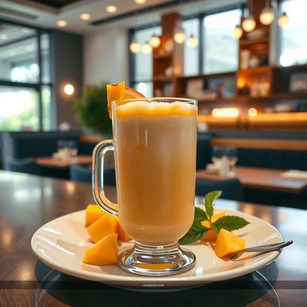 Mango Milkshake - recipe mango milkshake