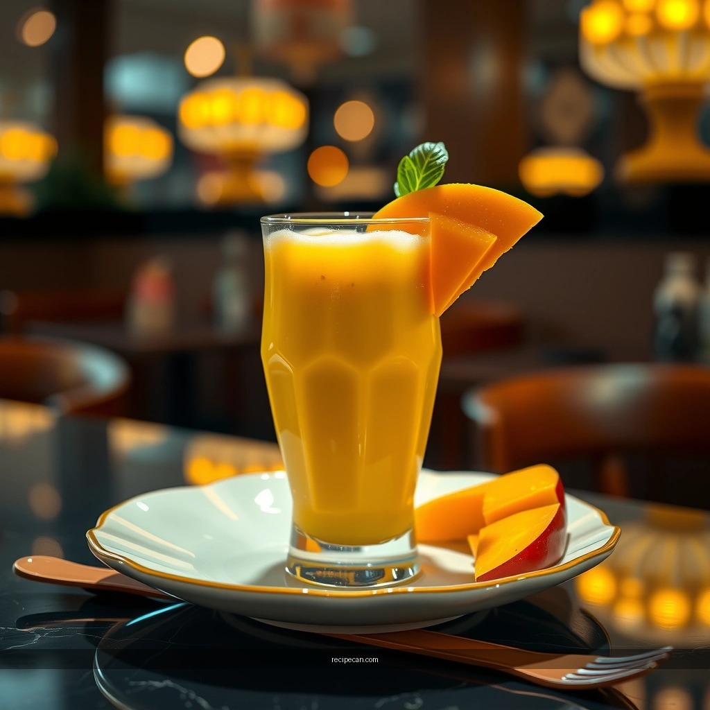 Mango Milkshake - milkshake recipe mango