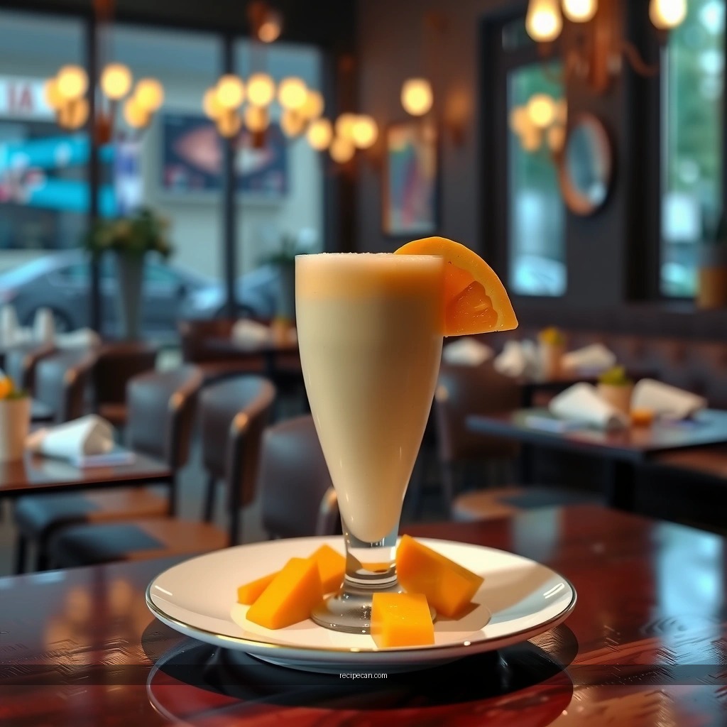 Mango Milkshake - recipe mango milkshake