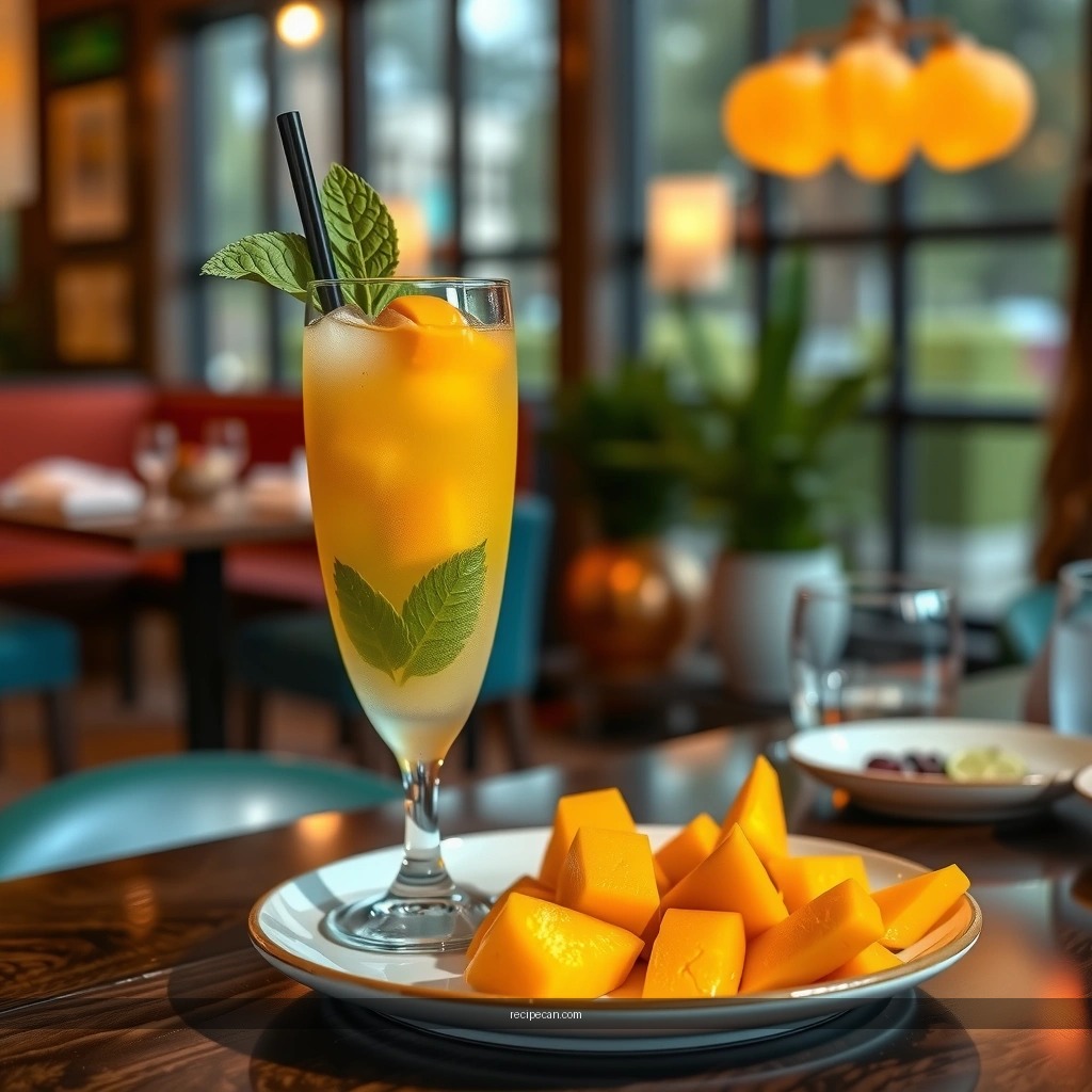 Mango Mojito - mango mojito drink recipe