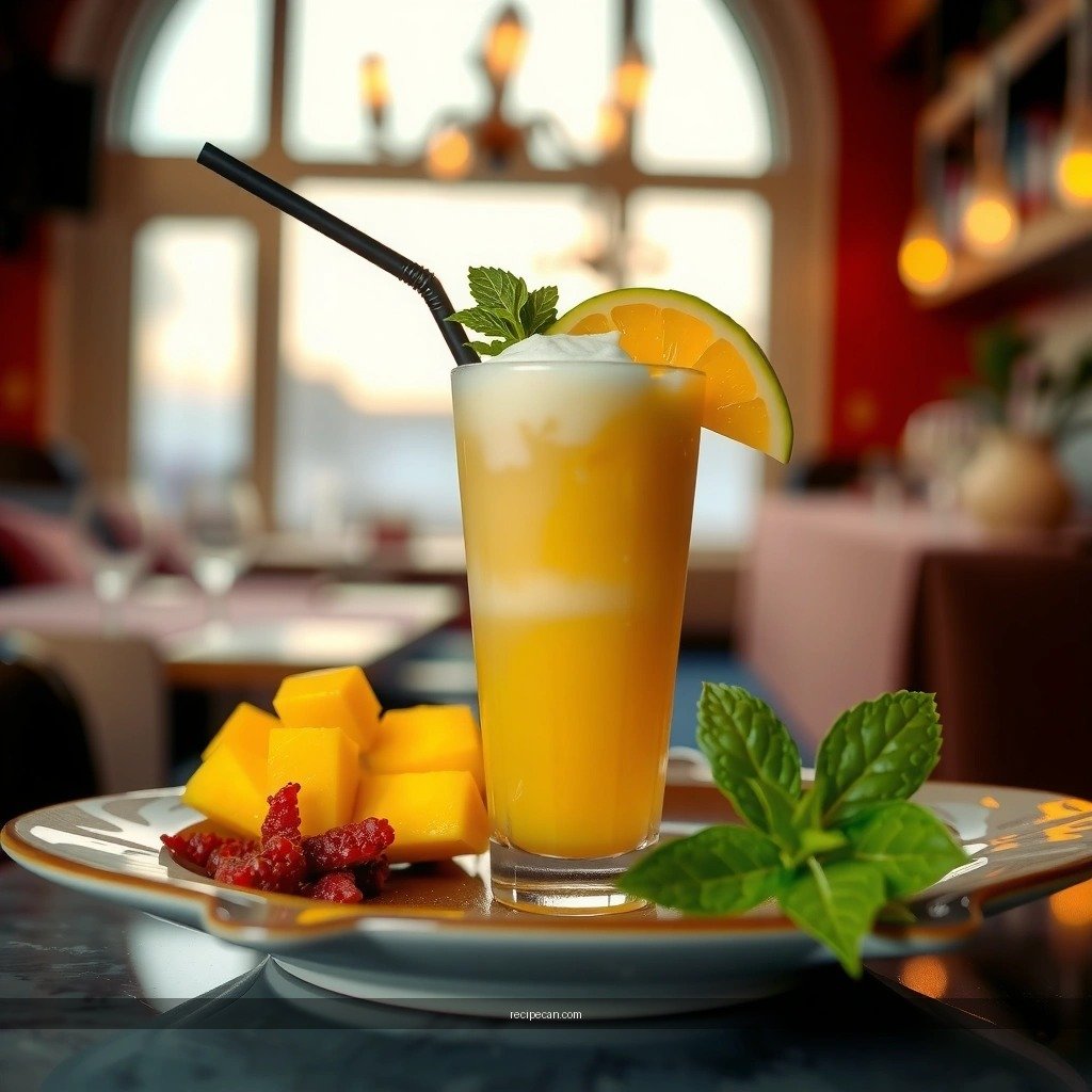 Mango Mojito - frozen mango mojito recipe