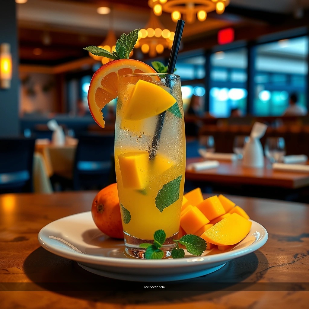 Mango Mojito - mango mojito drink recipe