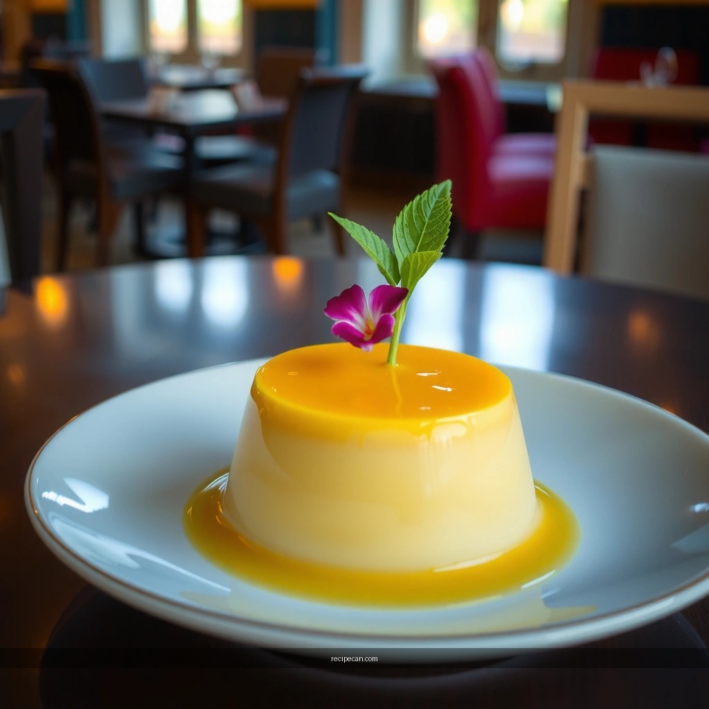 Mango Pudding - mango pudding recipe without gelatin