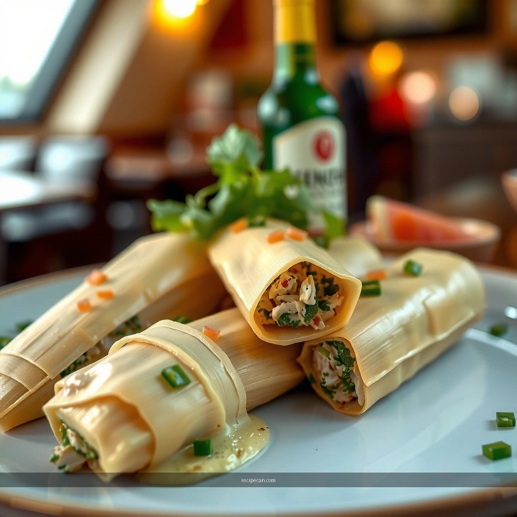 Masa - chicken green tamales recipe