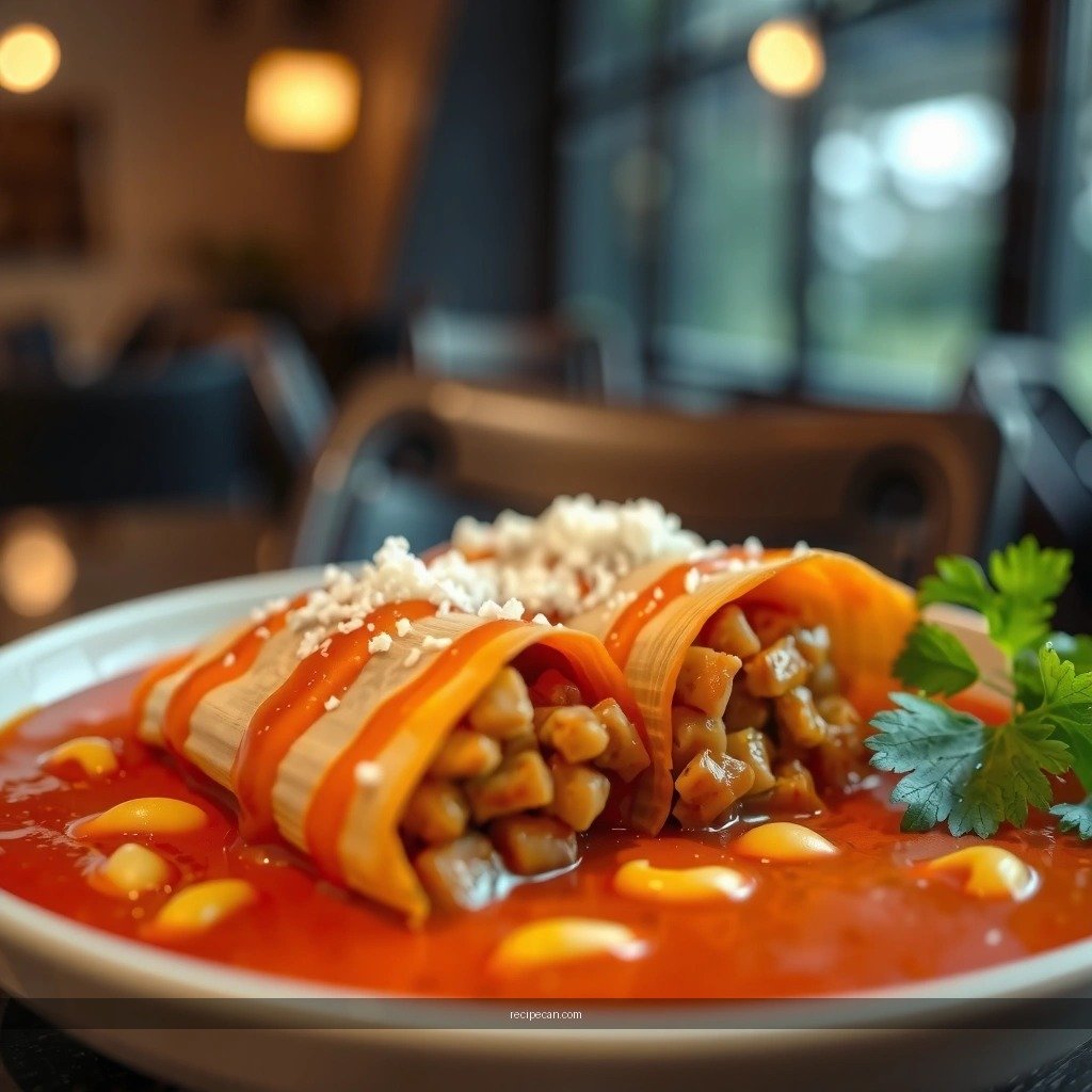 Masa - easy mexican pork tamale recipe