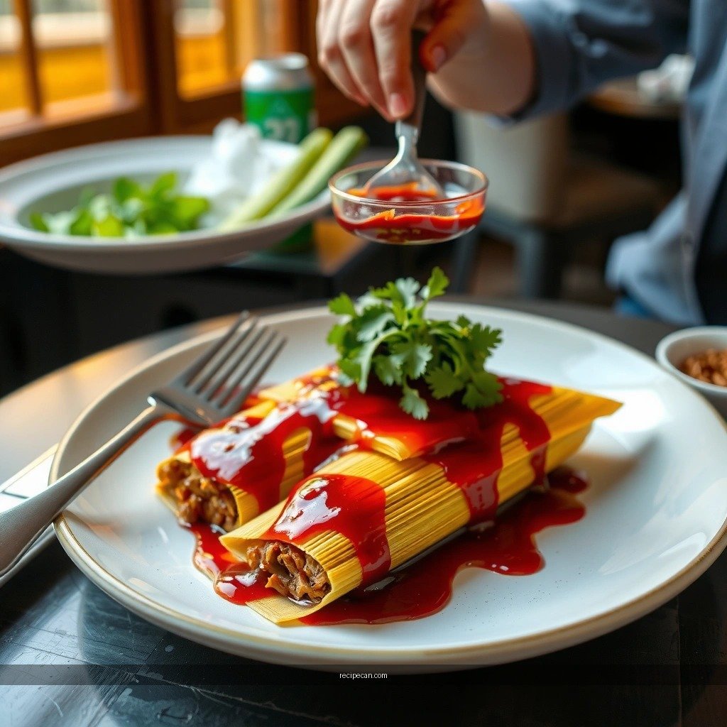 Masa - recipe for red chile pork tamales