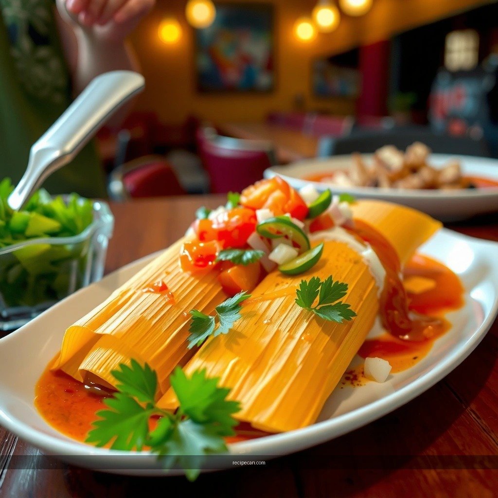 Masa - chicken mexican tamales recipe