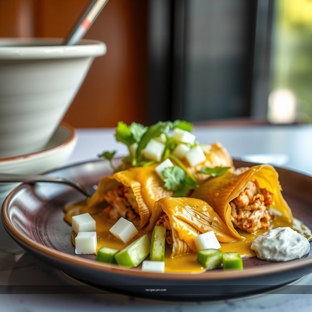 Masa for Tamales - green chicken tamale recipe