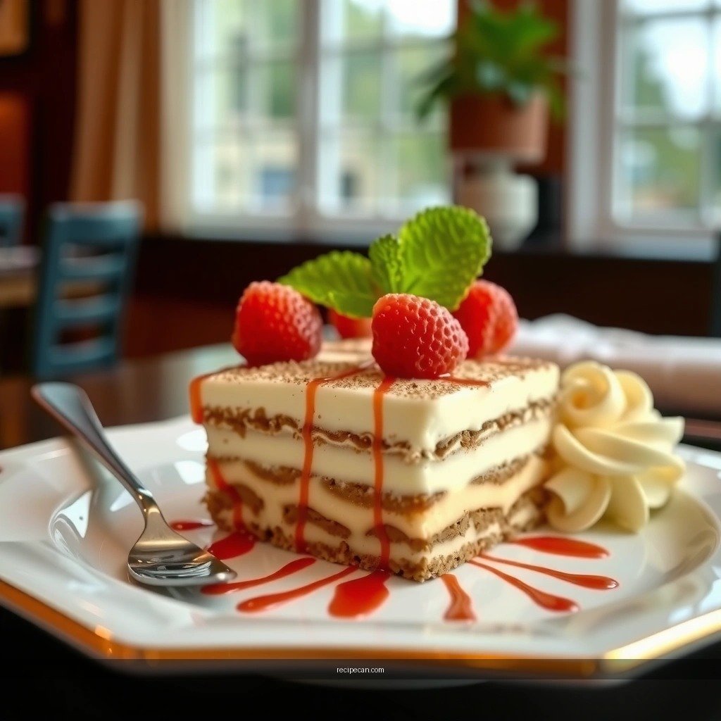 Mascarpone Cream - recipe for tiramisu cake with ladyfingers