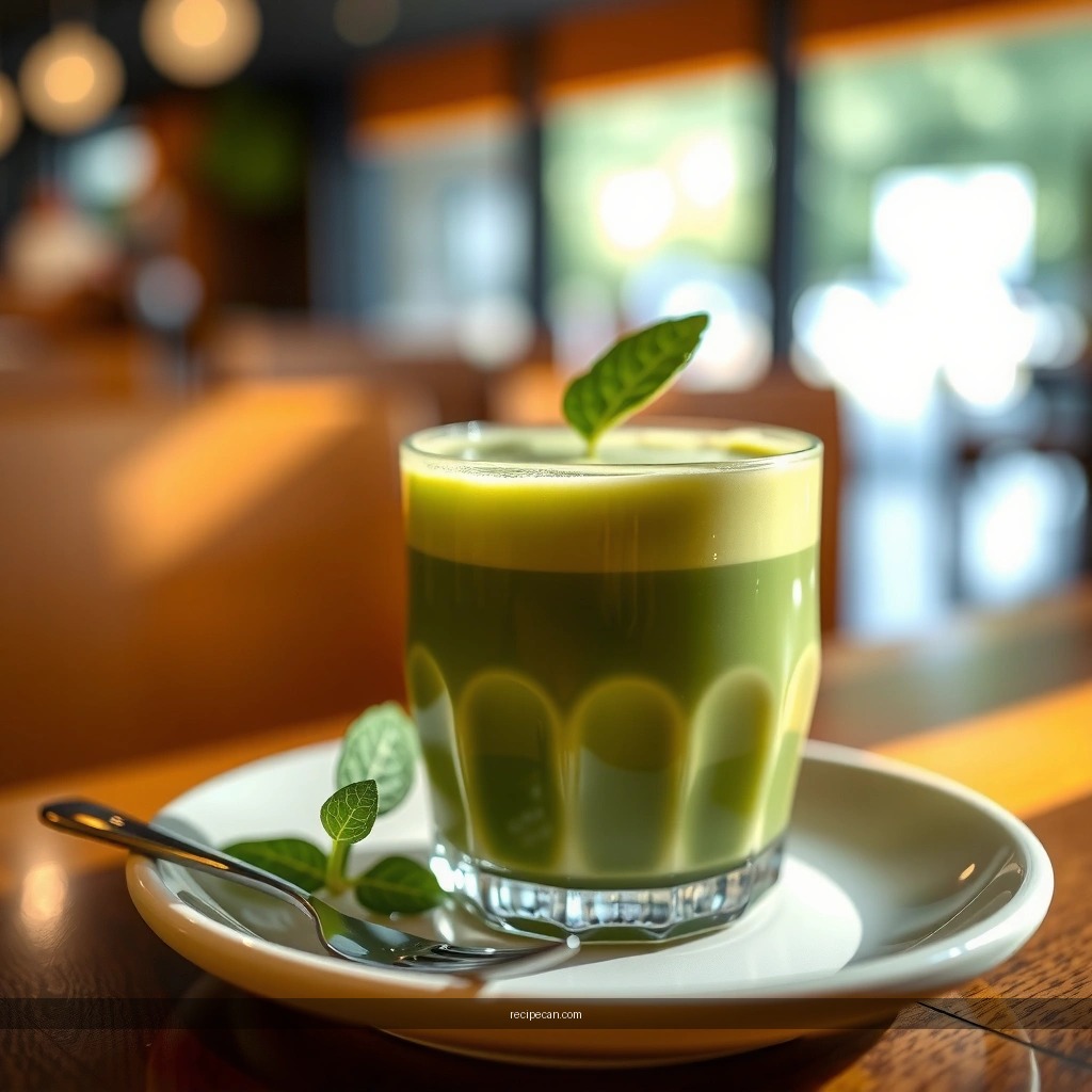 Matcha - matcha green tea latte recipe
