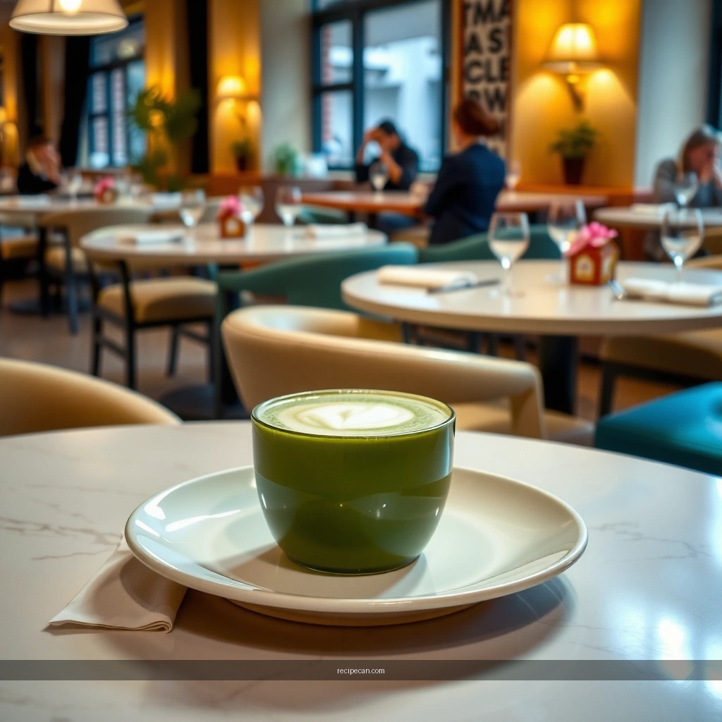 Matcha Green Tea Latte - matcha green tea latte recipe