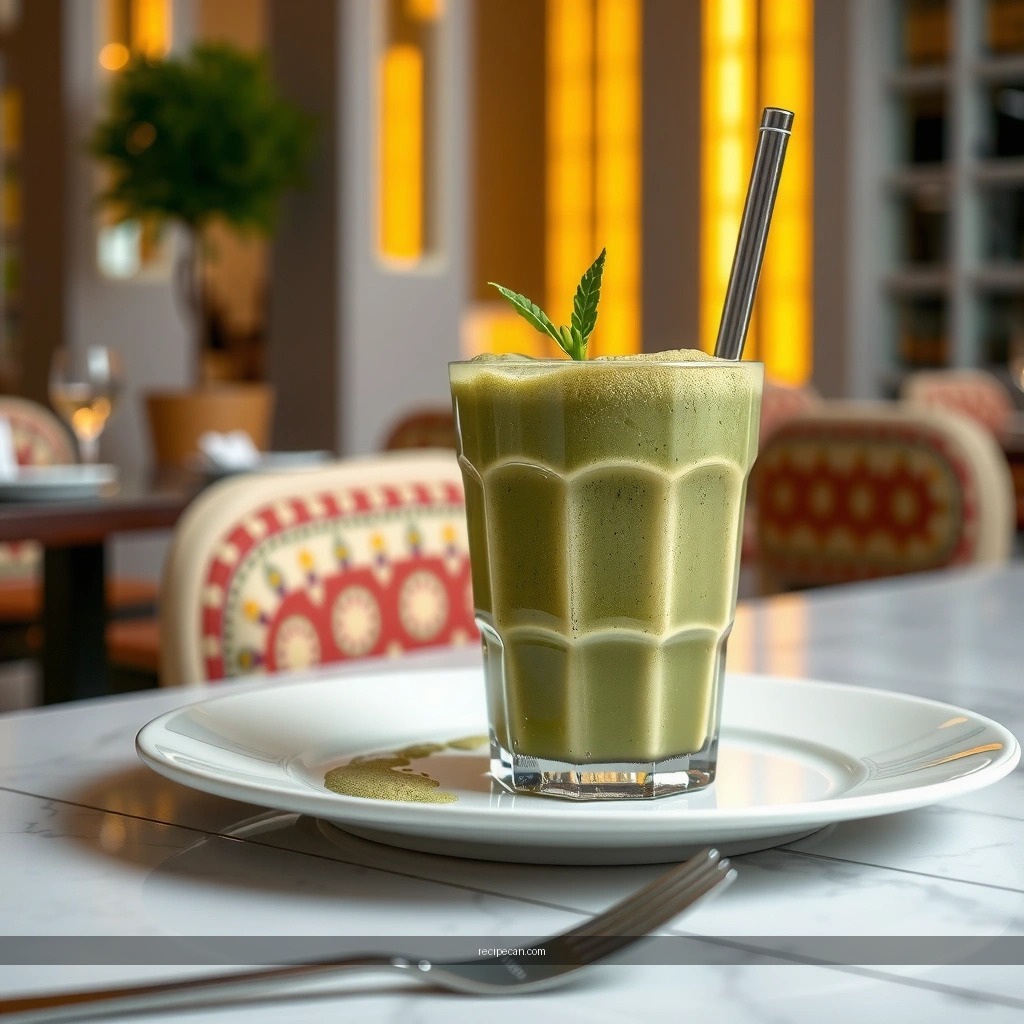 Matcha Green Tea Smoothie - smoothie recipes with matcha green tea