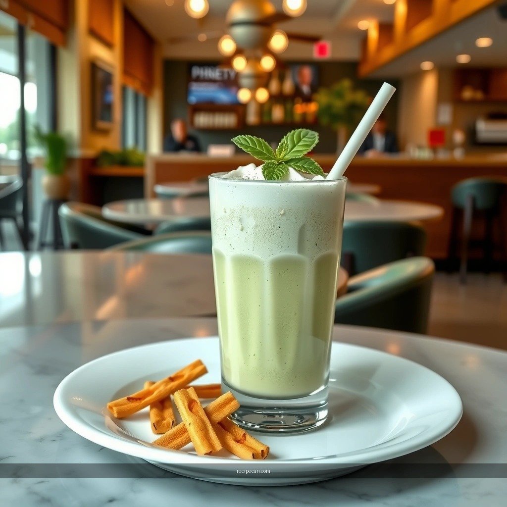 Matcha Milkshake - matcha milkshake recipe