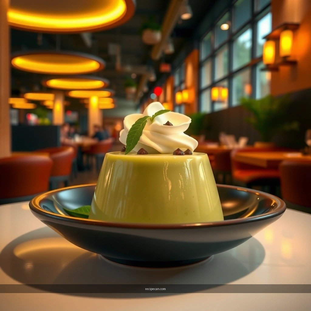 Matcha Pudding - matcha pudding recipe