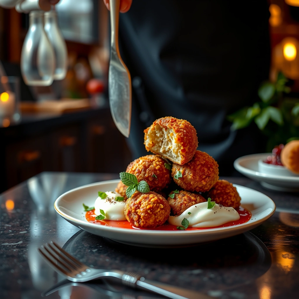 Maximum Crunch - italian rice balls recipe