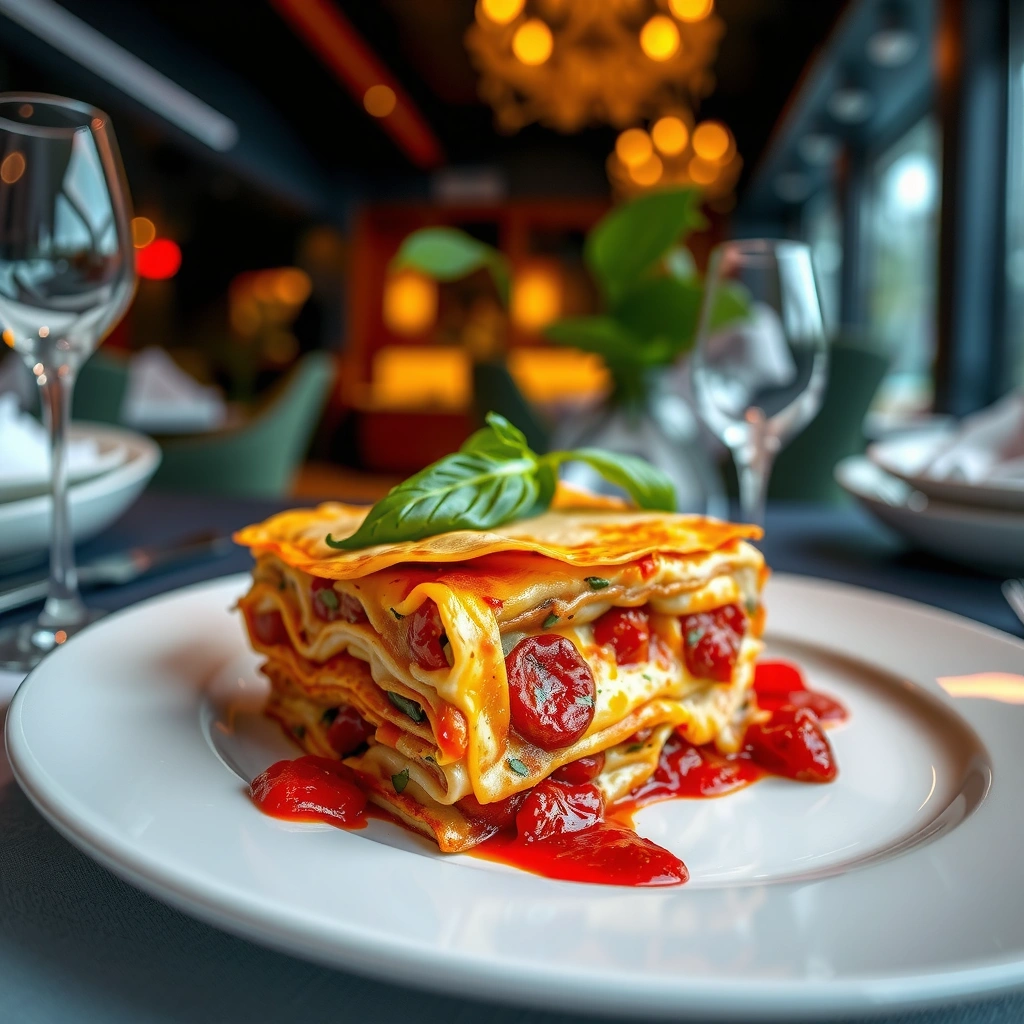 Meatless Lasagna - meatless lasagna recipe