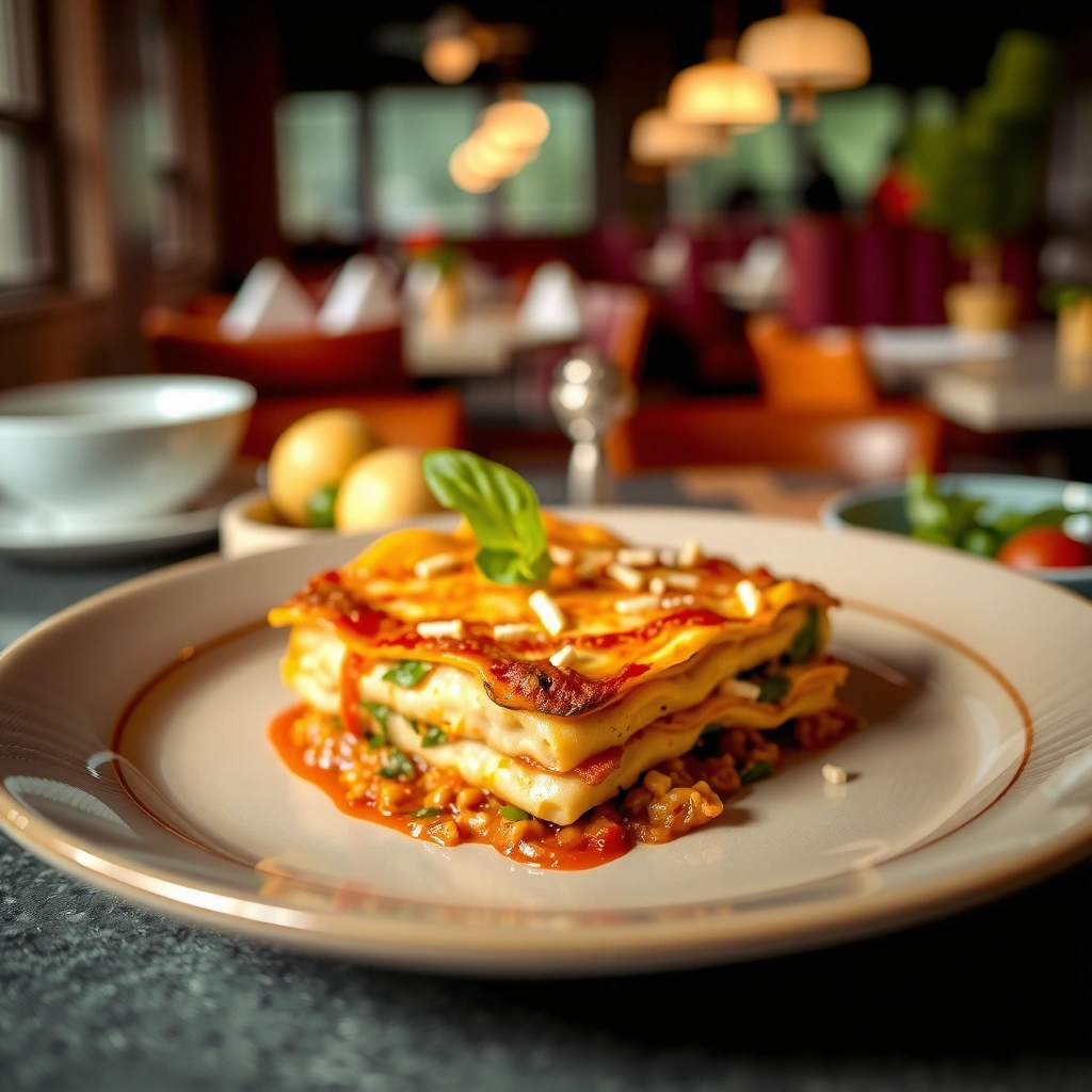 Meatless Lasagna Filling - meatless lasagna recipe