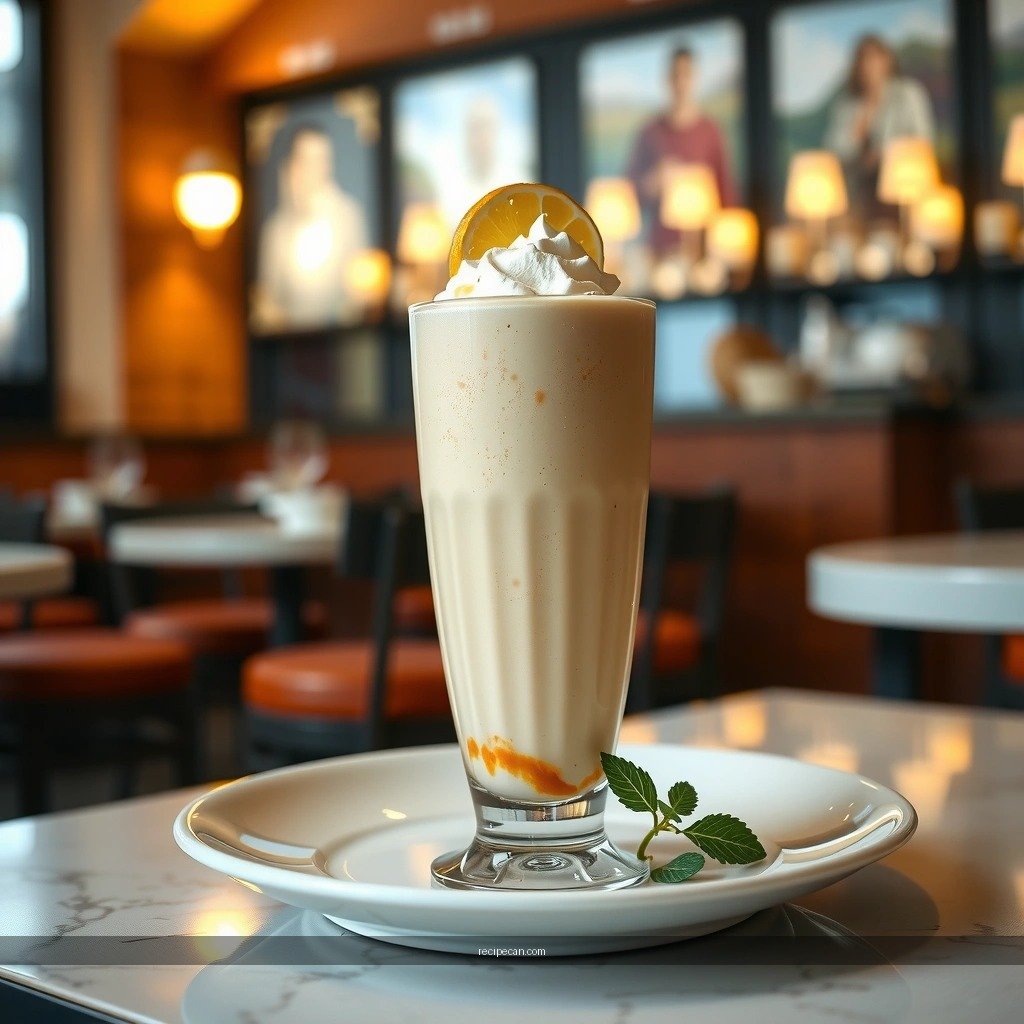 Milkshake - non ice cream milkshake recipe