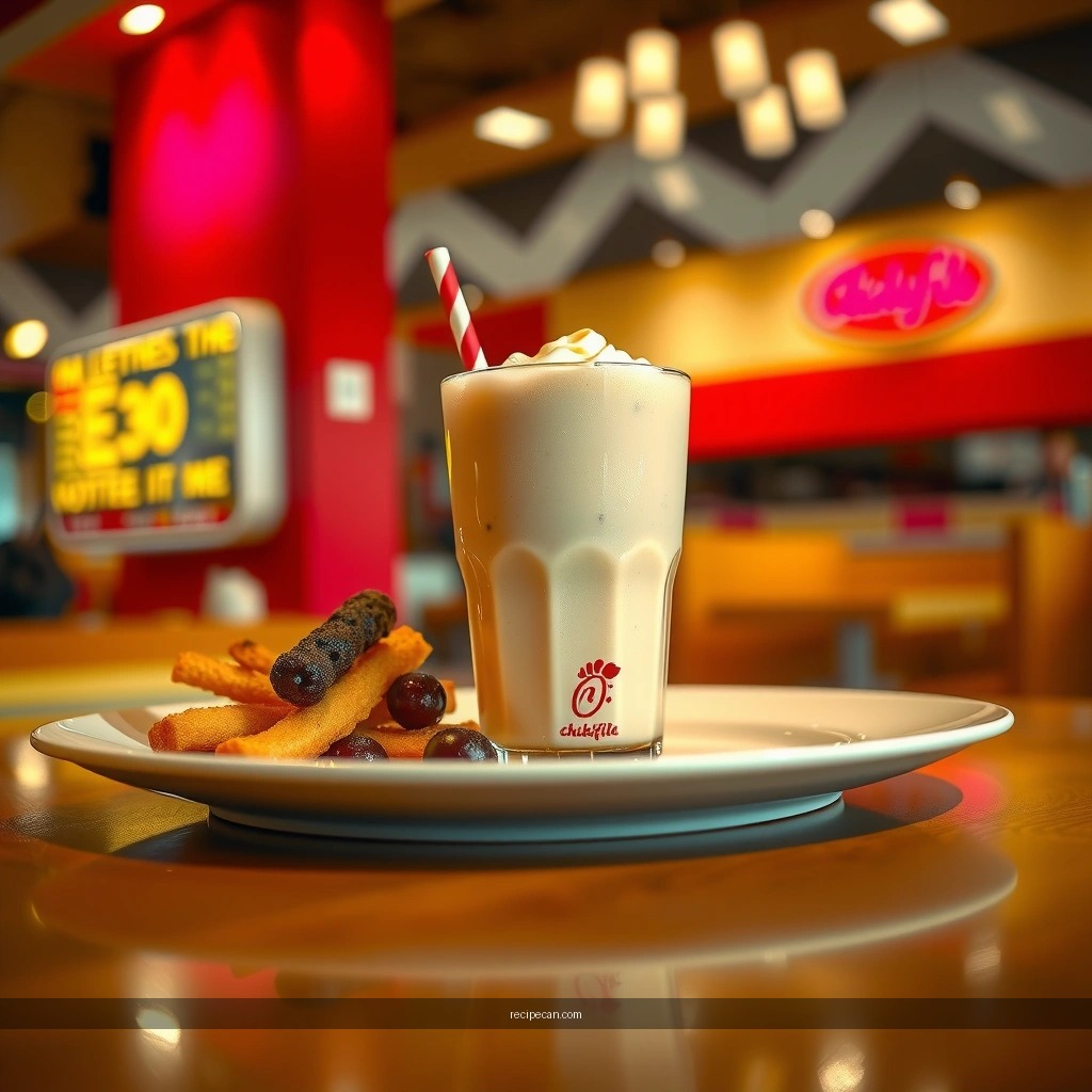 Milkshake - chick fil a milkshake recipe