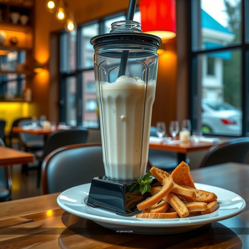 Milkshake Base - milkshake in a blender recipe