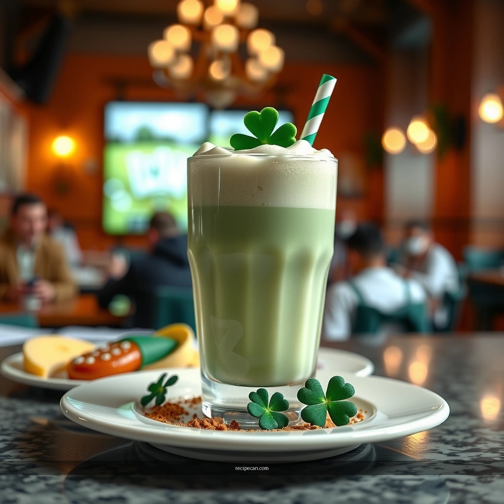 Milkshake Instructions - st. ptricks day milkshake recipe