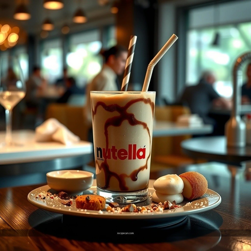 Milkshake Options - nutella recipes milkshake