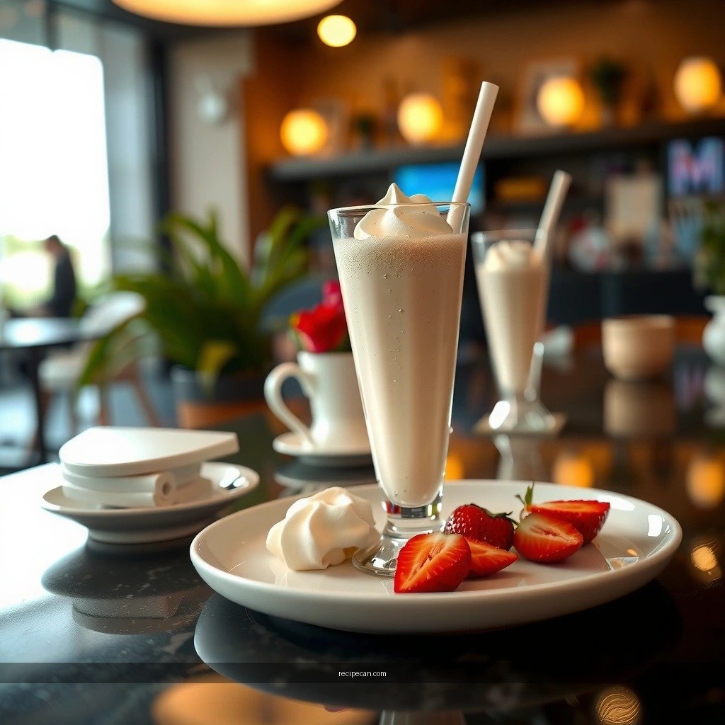 Milkshakes - milkshake without ice cream recipe