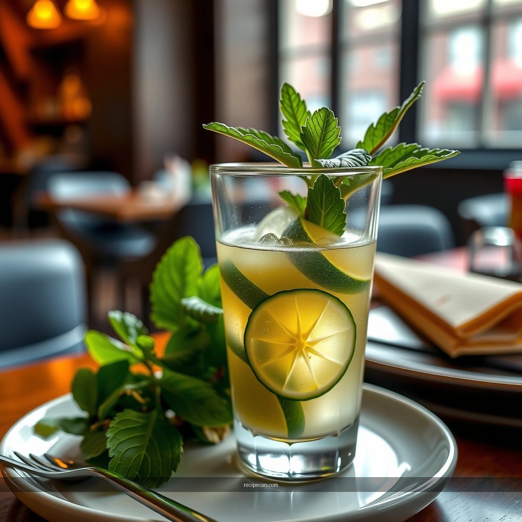 Mint - batch mojito recipe