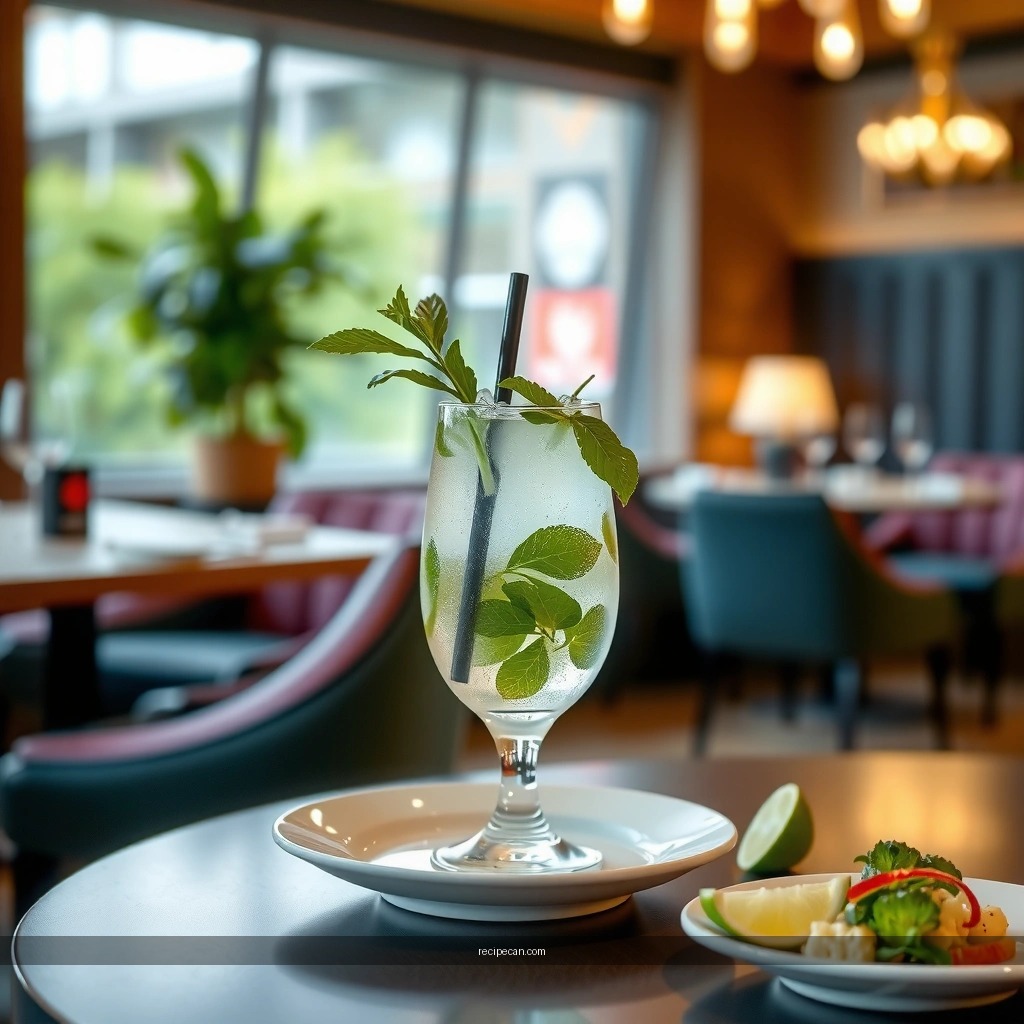 Mint and Lime - mojito recipe virgin