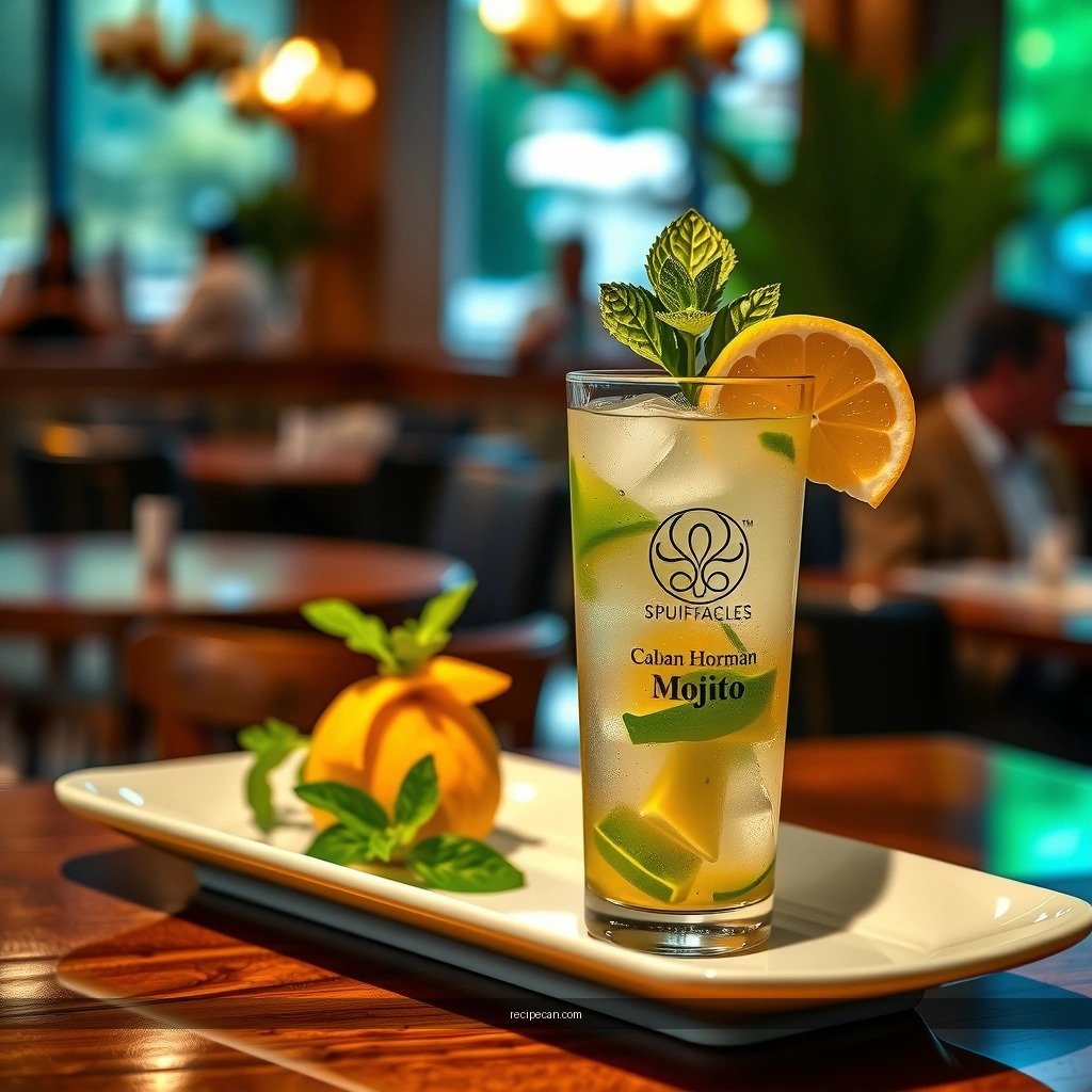 Mint and Lime - cuban mojito drink recipe