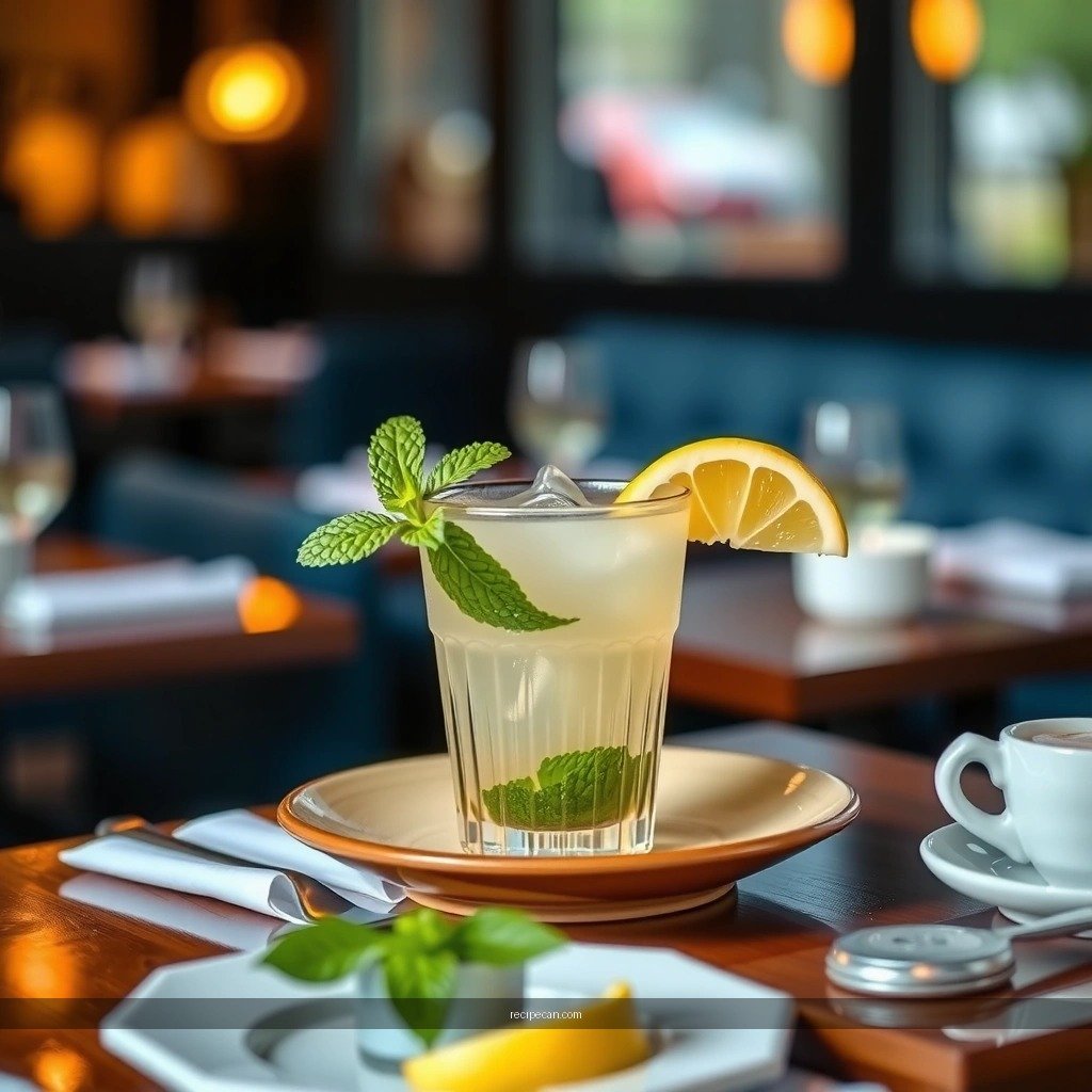Mint and Lime - rum mojito recipe