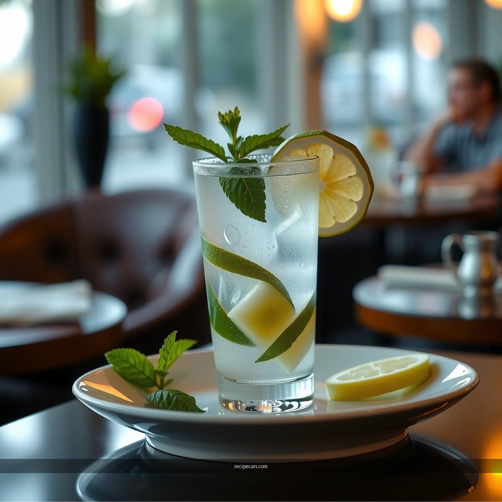 Mint and Lime - mojito recipe using sprite