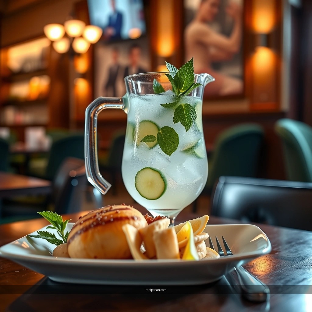 Mint and Lime - mojito pitcher recipe