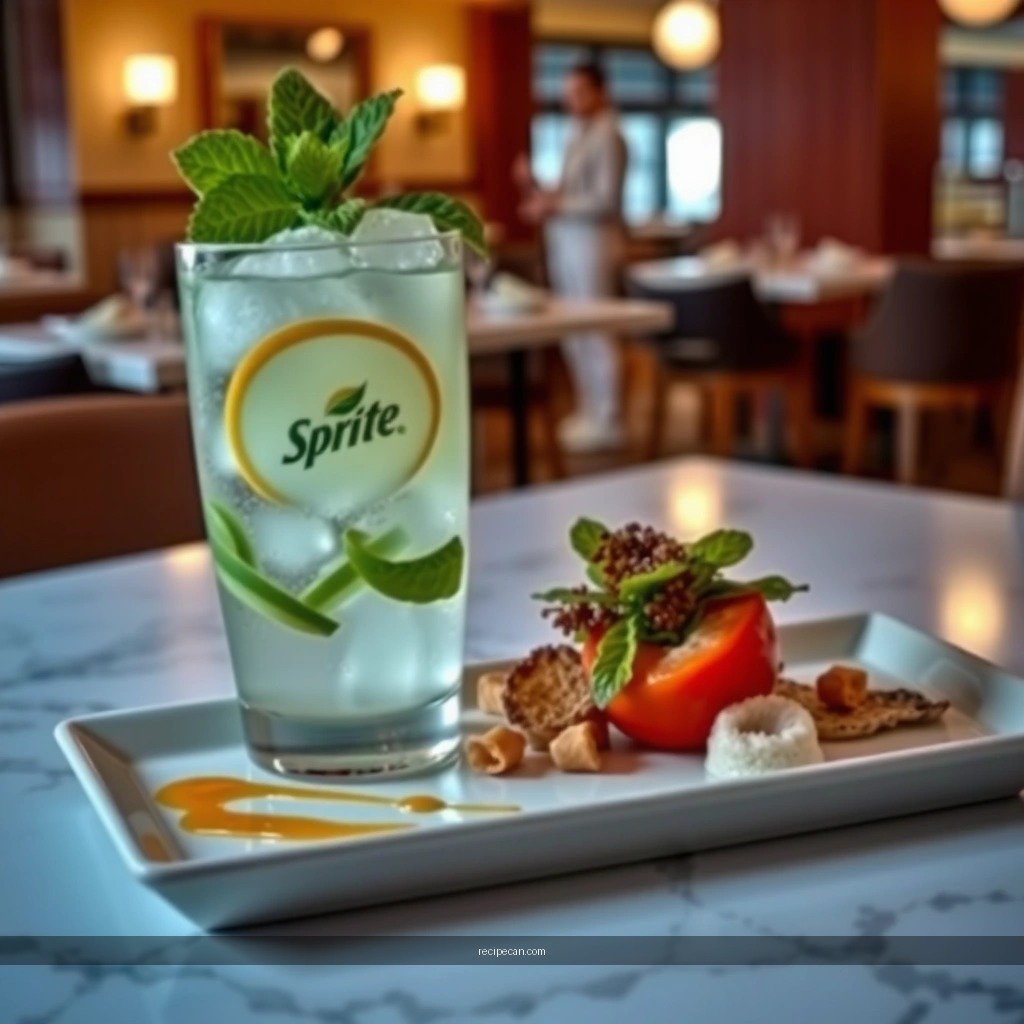Mint and Lime - mojito recipe with sprite
