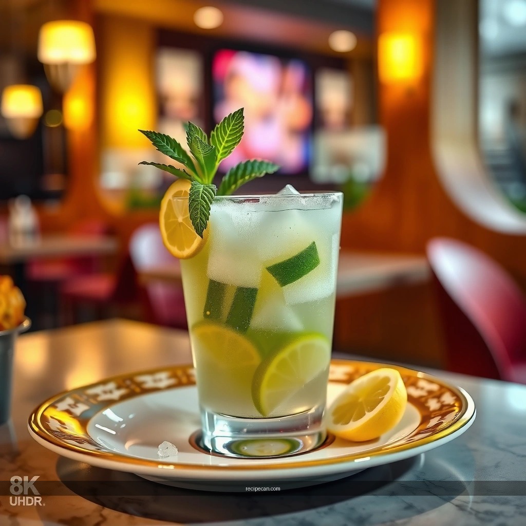 Mint and Lime - frozen mojito recipe