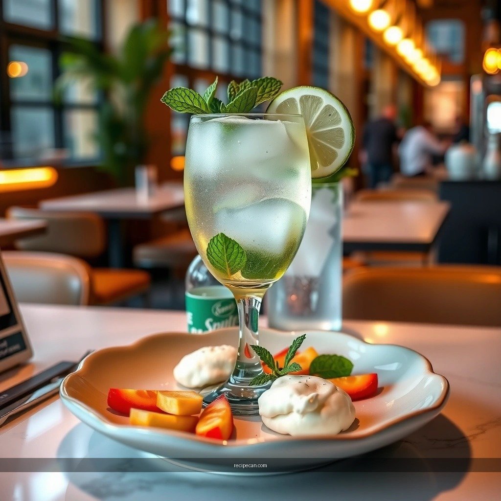 Mint and Lime - virgin mojito recipe sprite